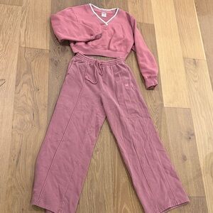 PINK Victoria's Secret Mauve Jogger Set